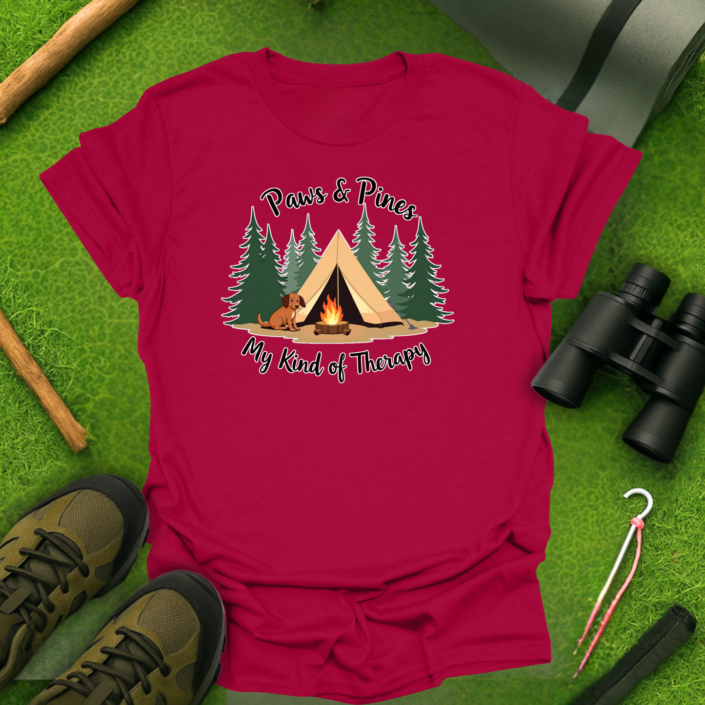 'Paws & Pines' T-Shirt