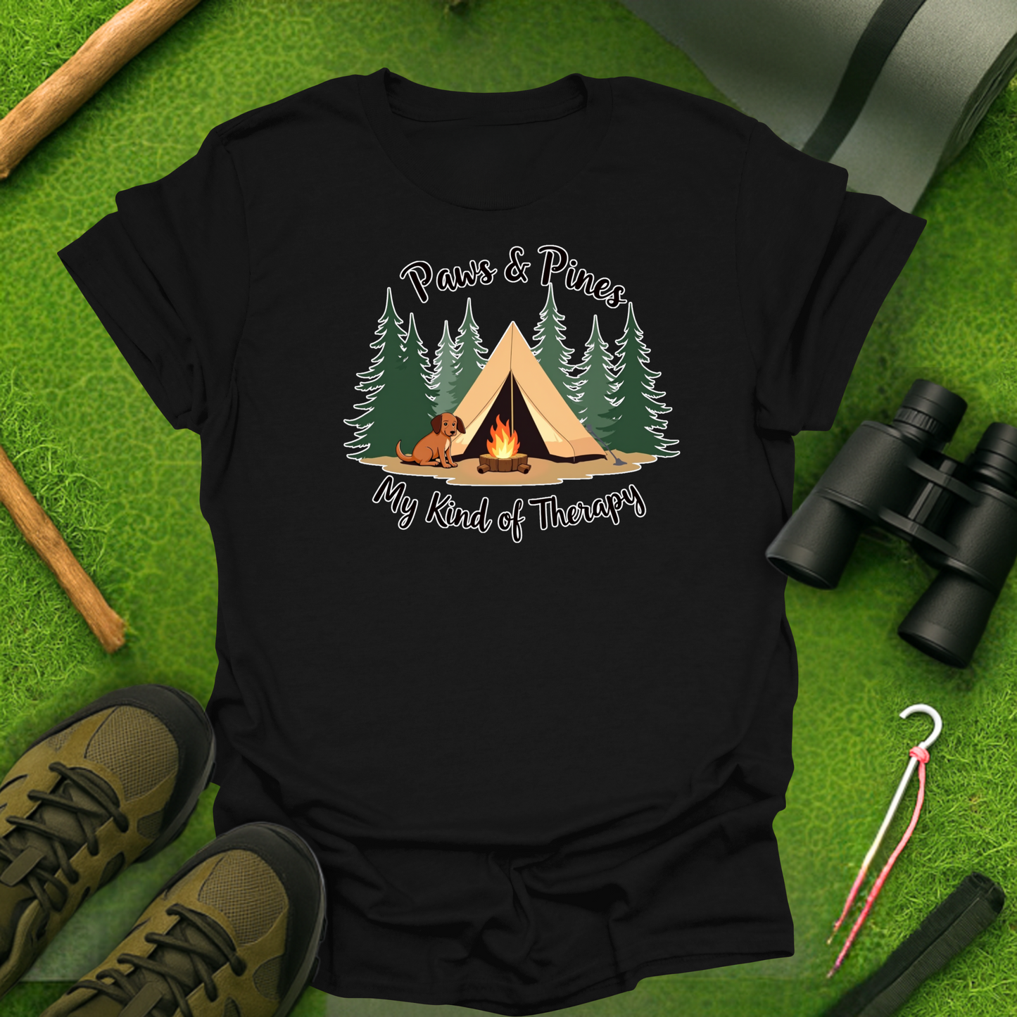 'Paws & Pines' T-Shirt