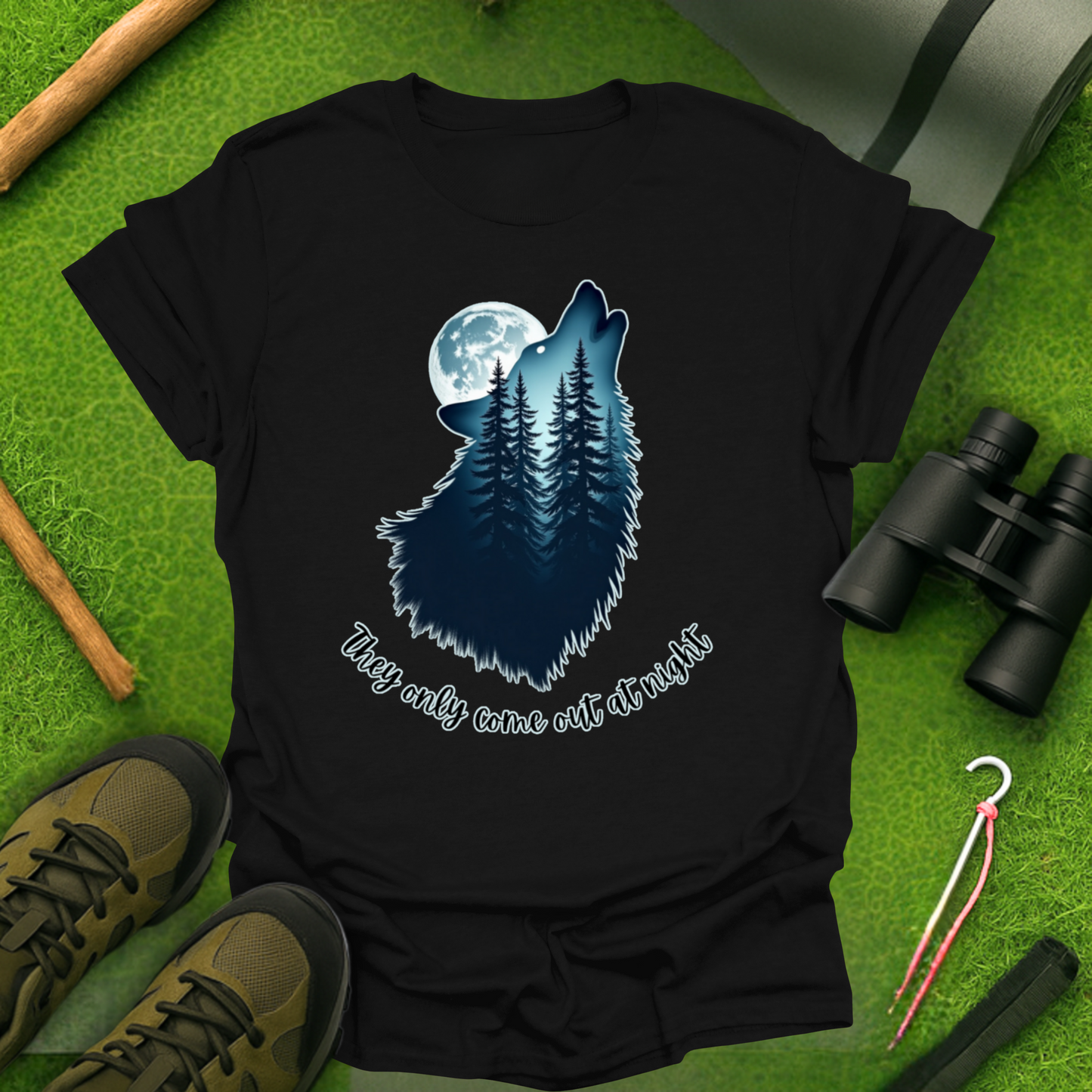'They Only Come Out At Night' T-Shirt