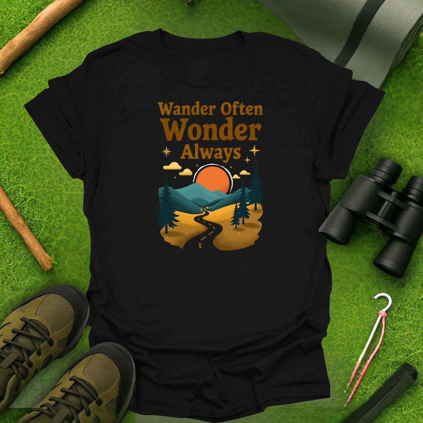 'Wander Often, Wonder Always' T-Shirt