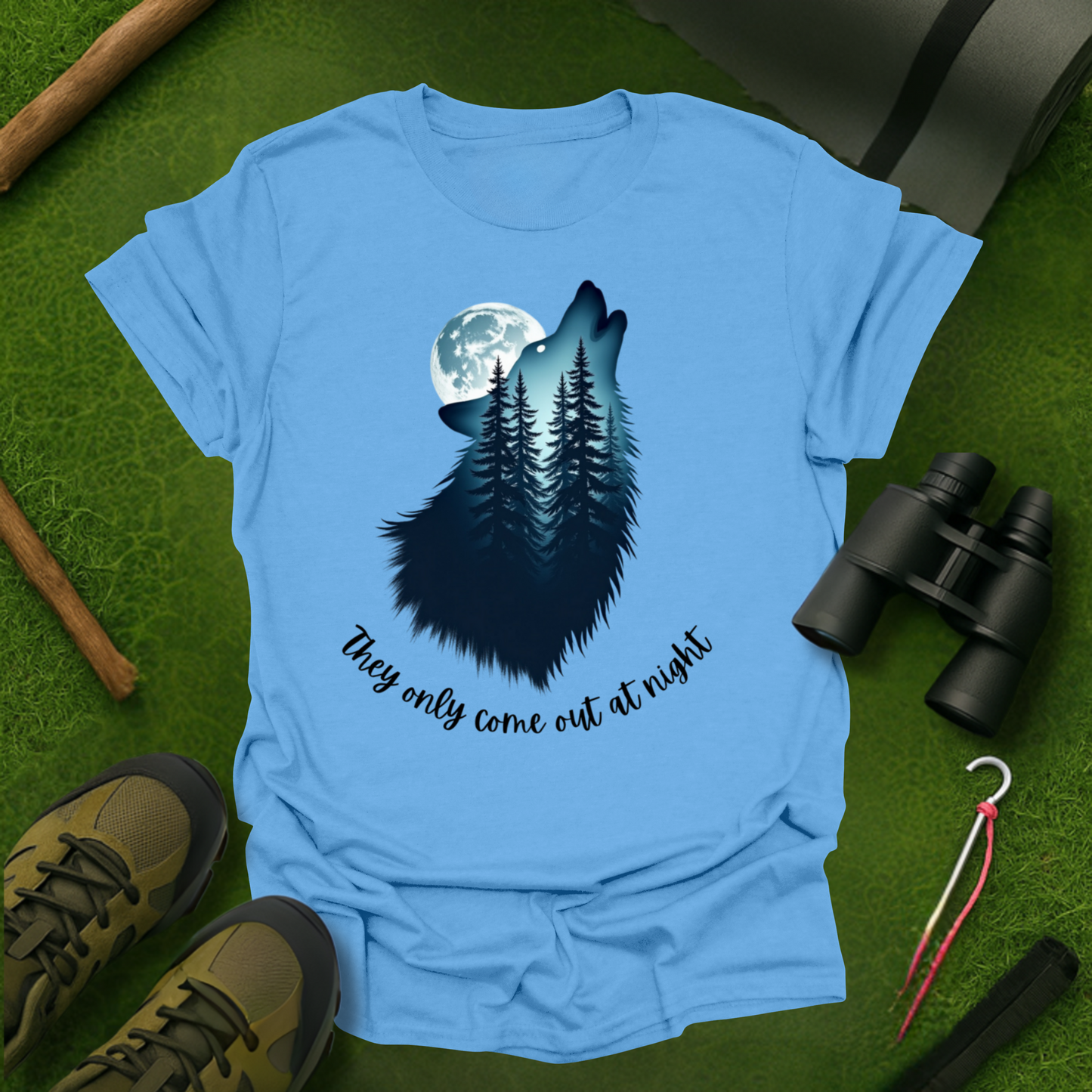 'They Only Come Out At Night' T-Shirt