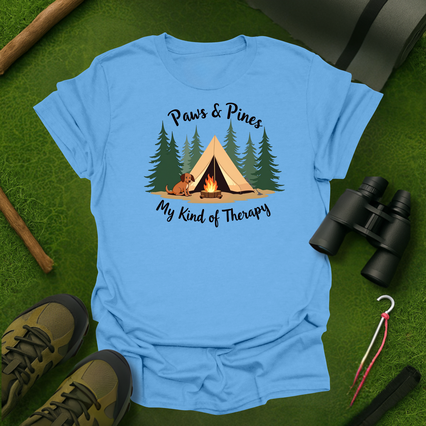 'Paws & Pines' T-Shirt