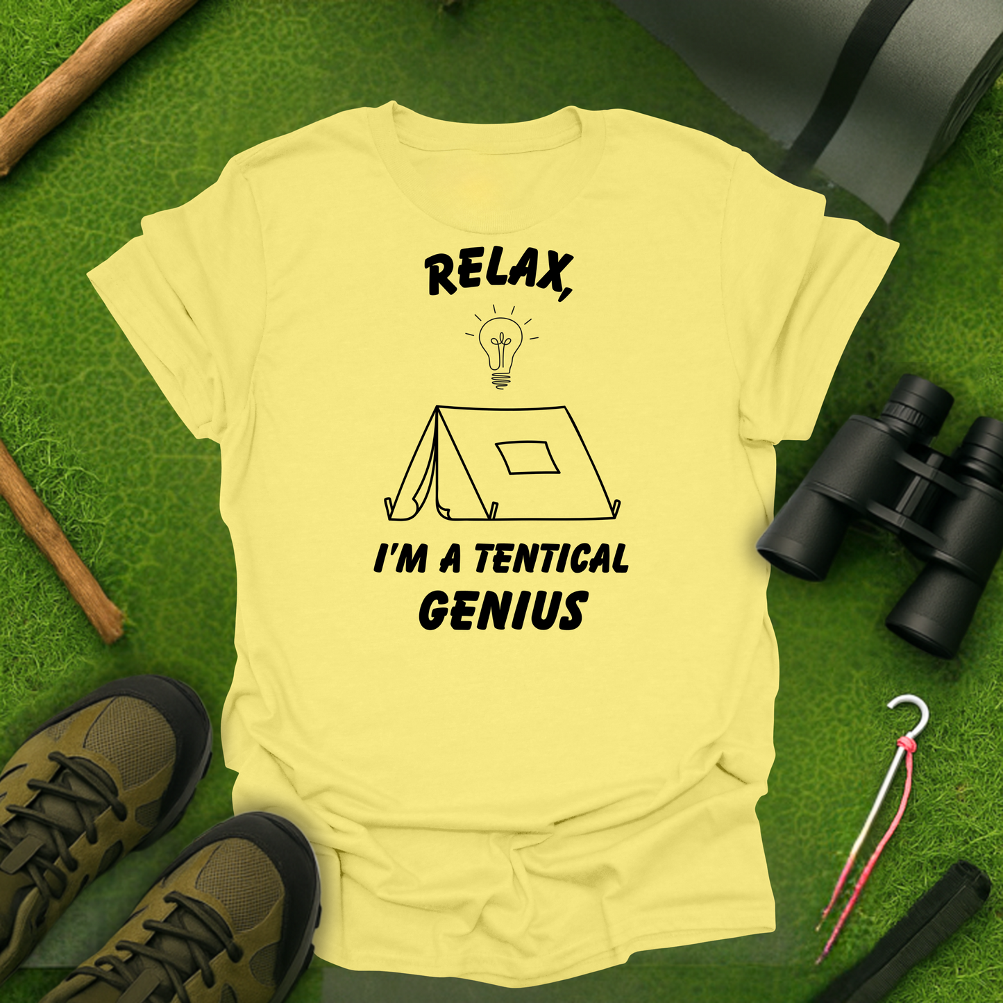 Relax, I'm A Tentical Genius T-Shirt