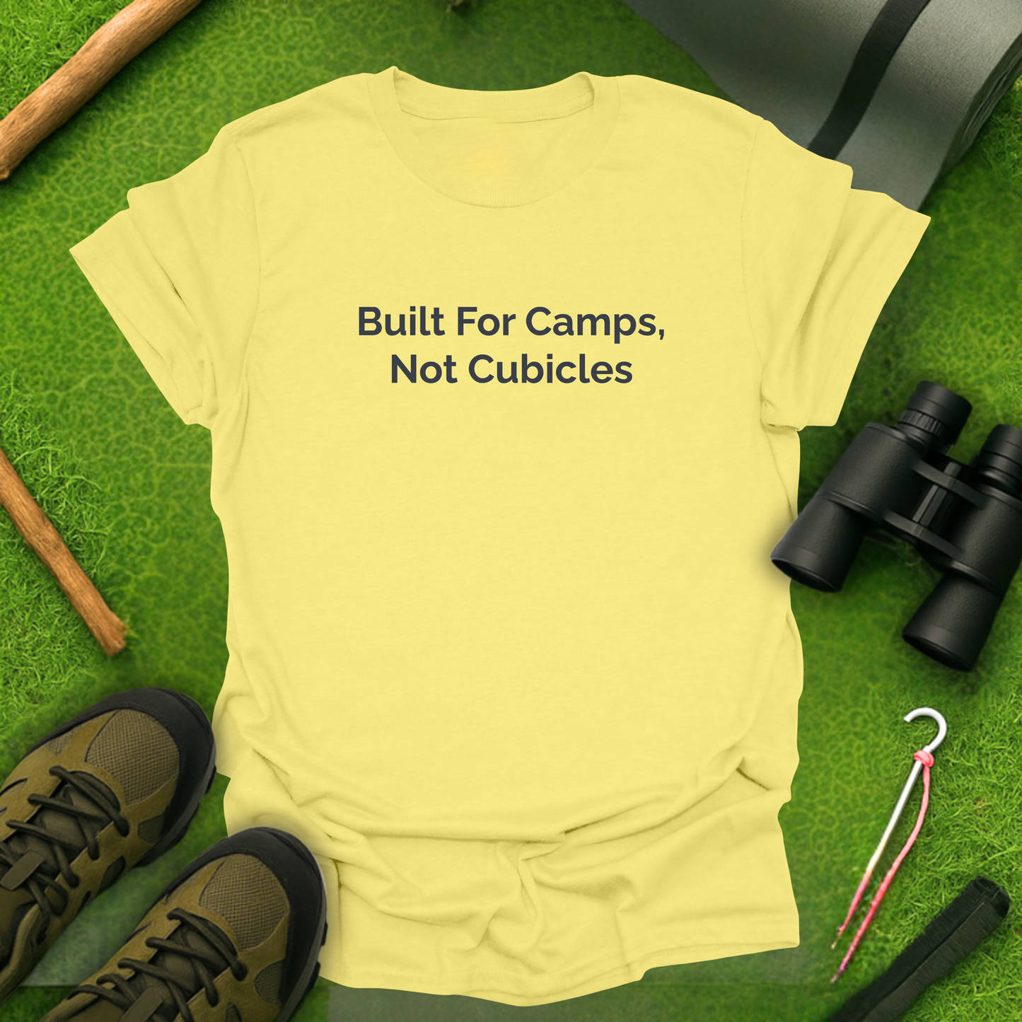 Built for Camps, Not Cubicles T-Shirt