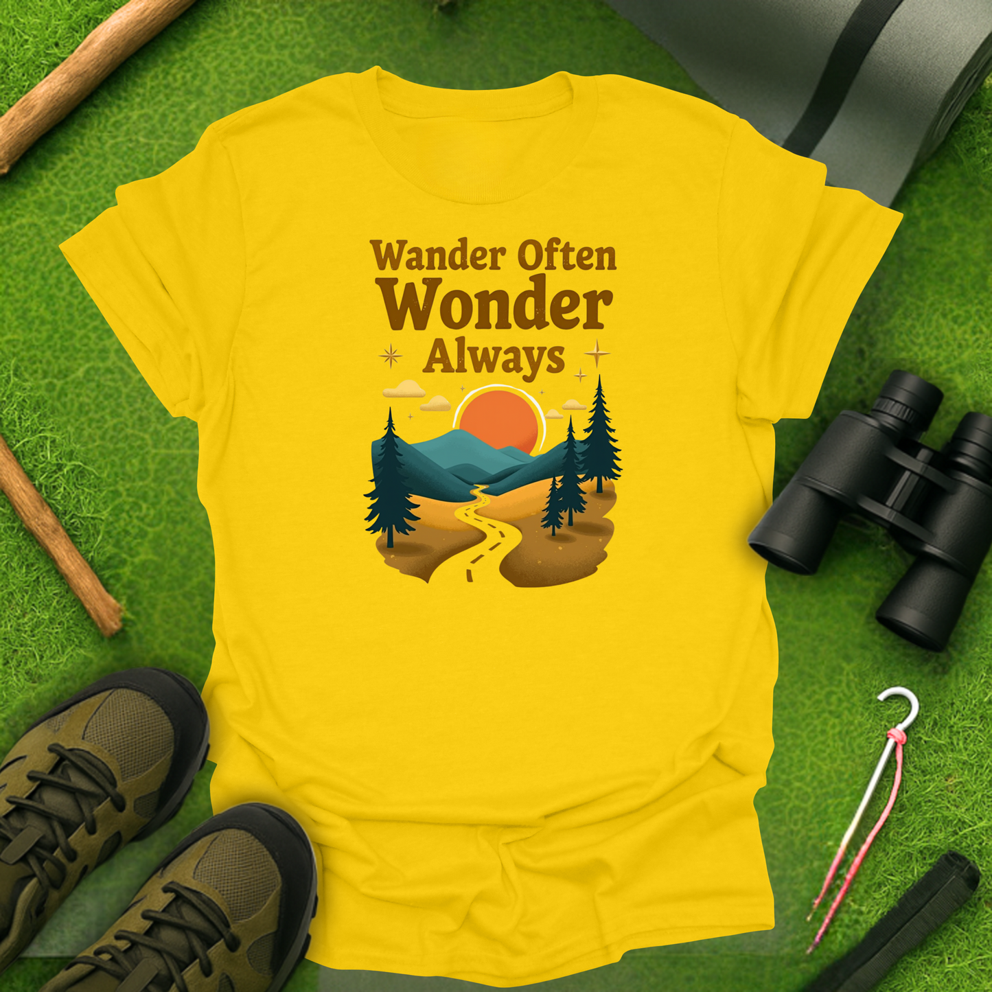 'Wander Often, Wonder Always' T-Shirt