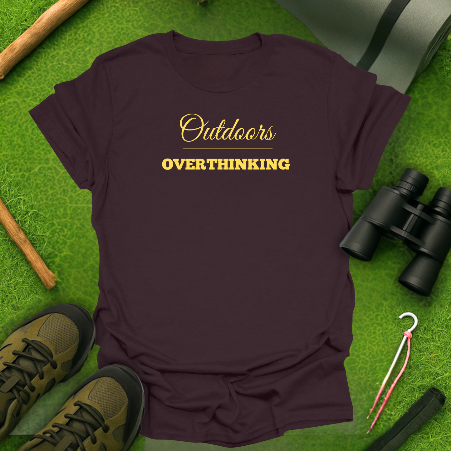 Outdoors Over Overthinking T-Shirt