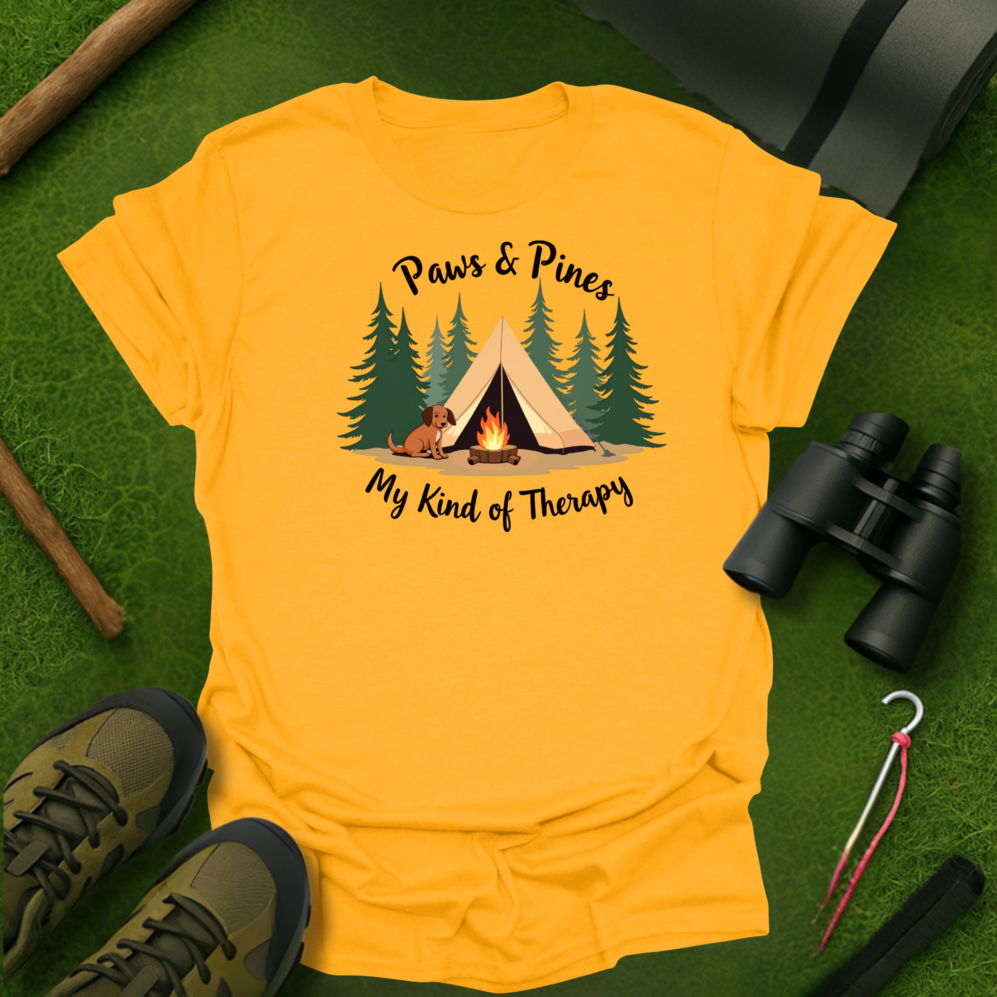 'Paws & Pines' T-Shirt