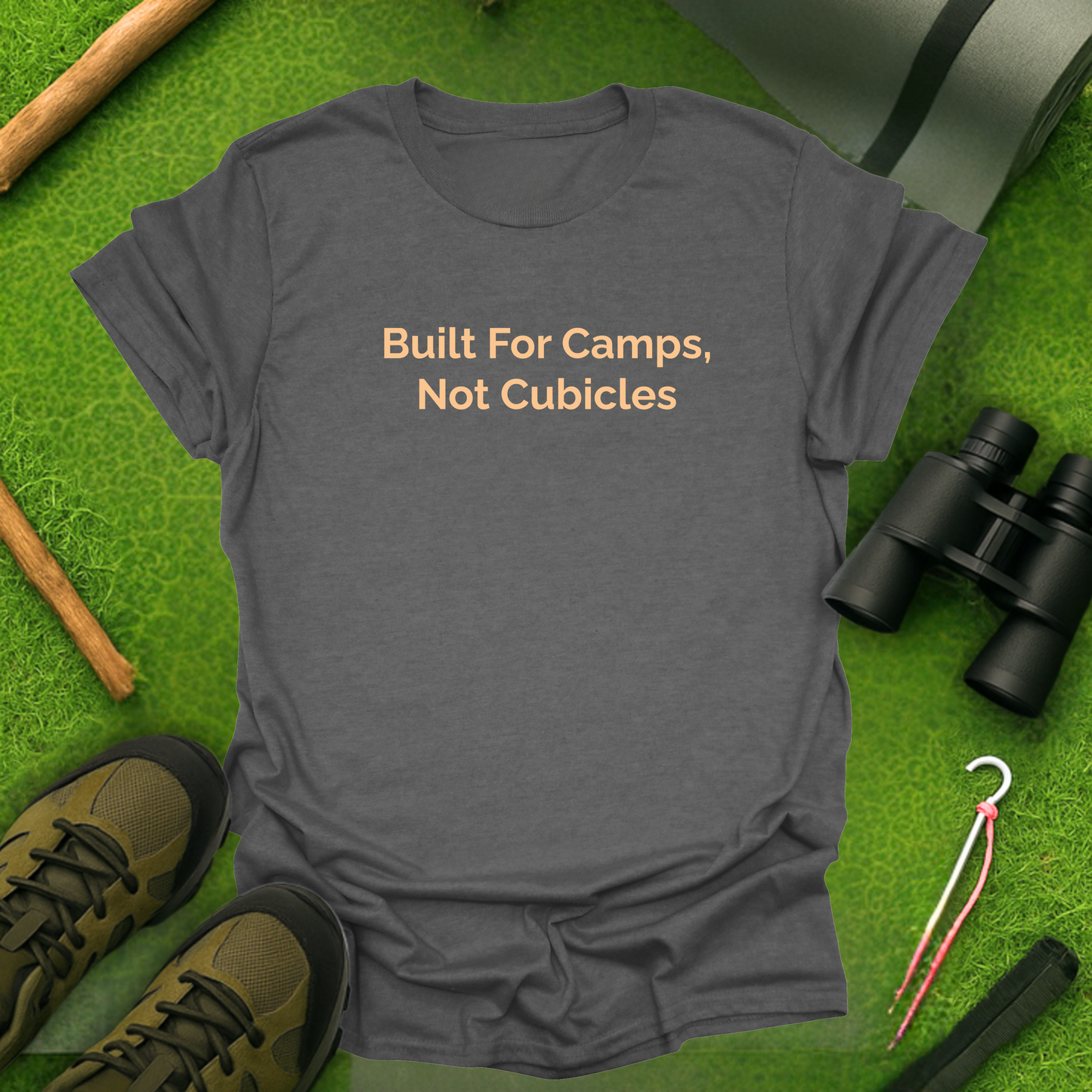 Built for Camps, Not Cubicles T-Shirt