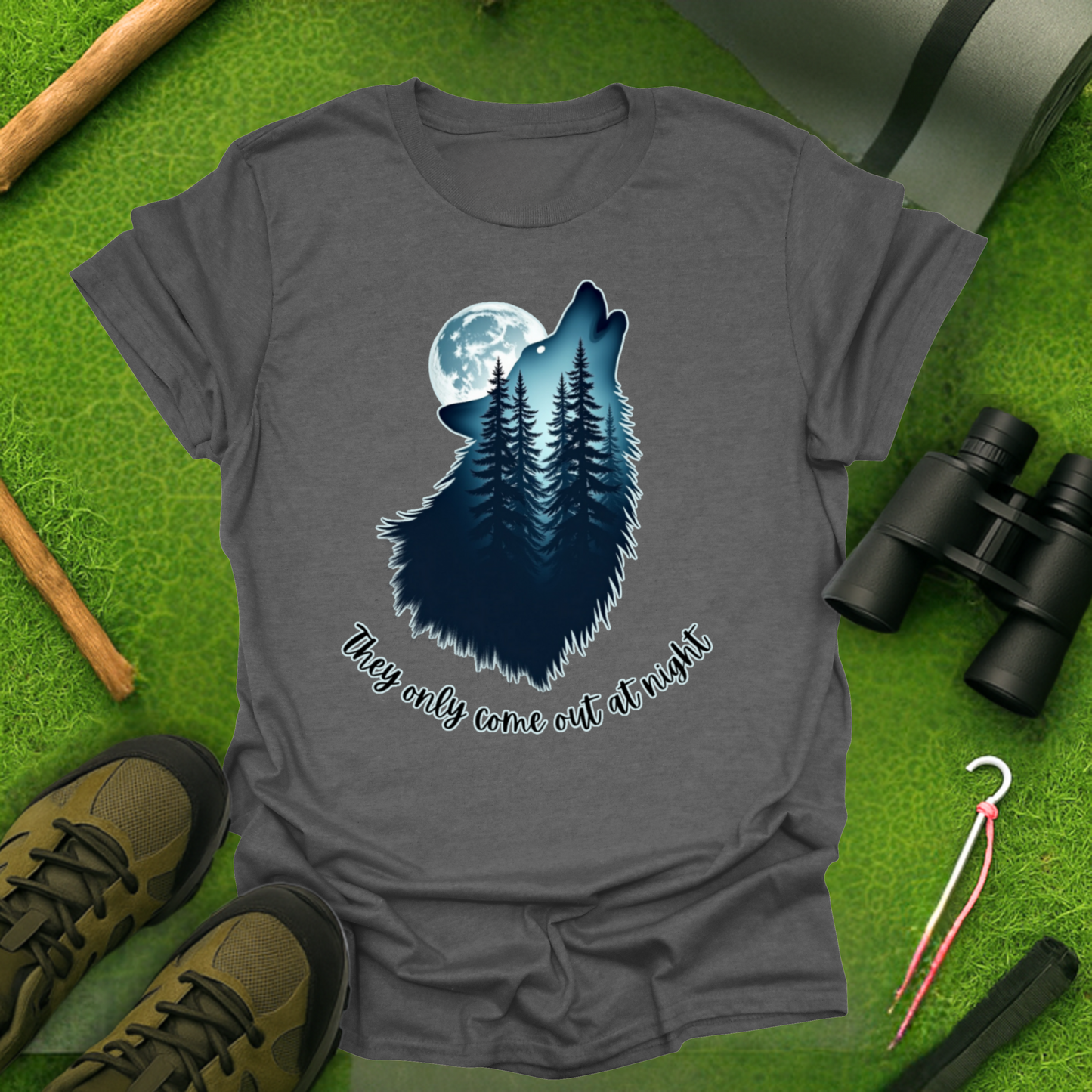 'They Only Come Out At Night' T-Shirt