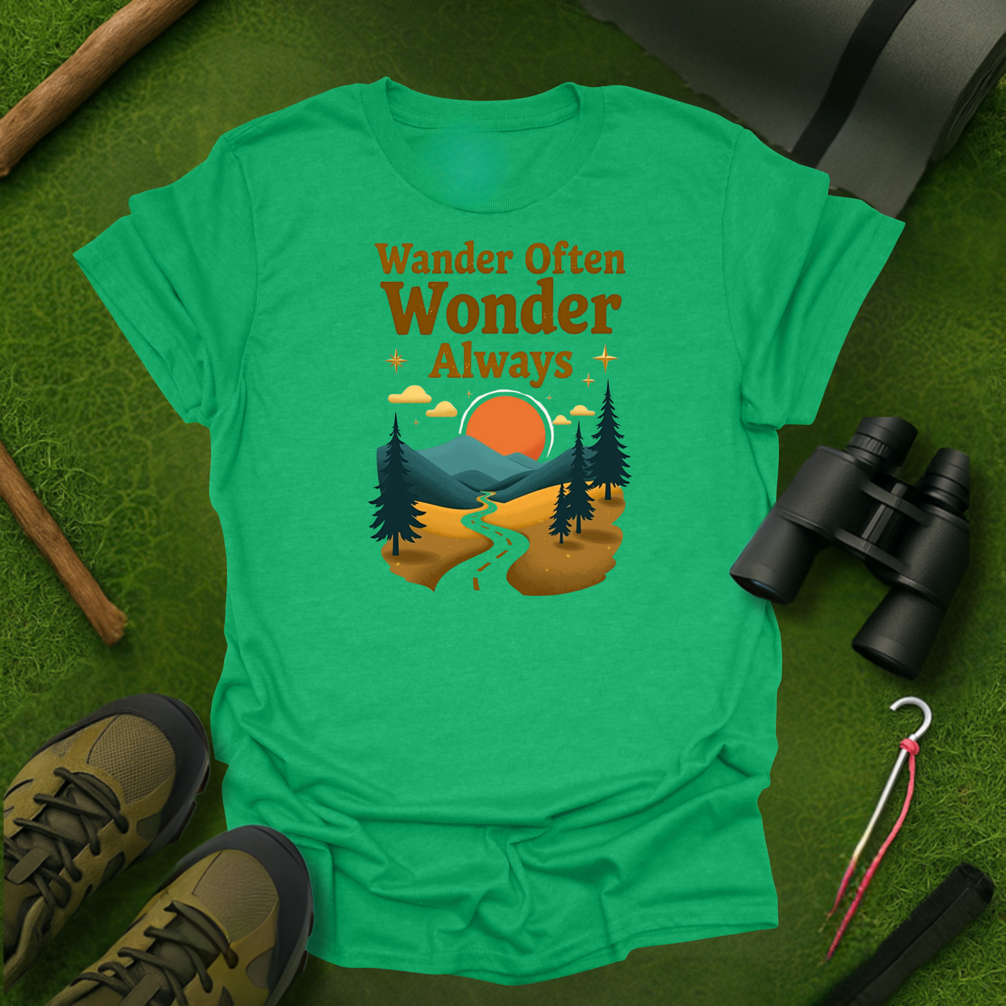 'Wander Often, Wonder Always' T-Shirt