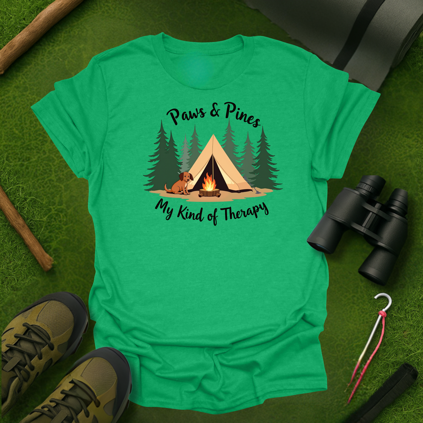 'Paws & Pines' T-Shirt