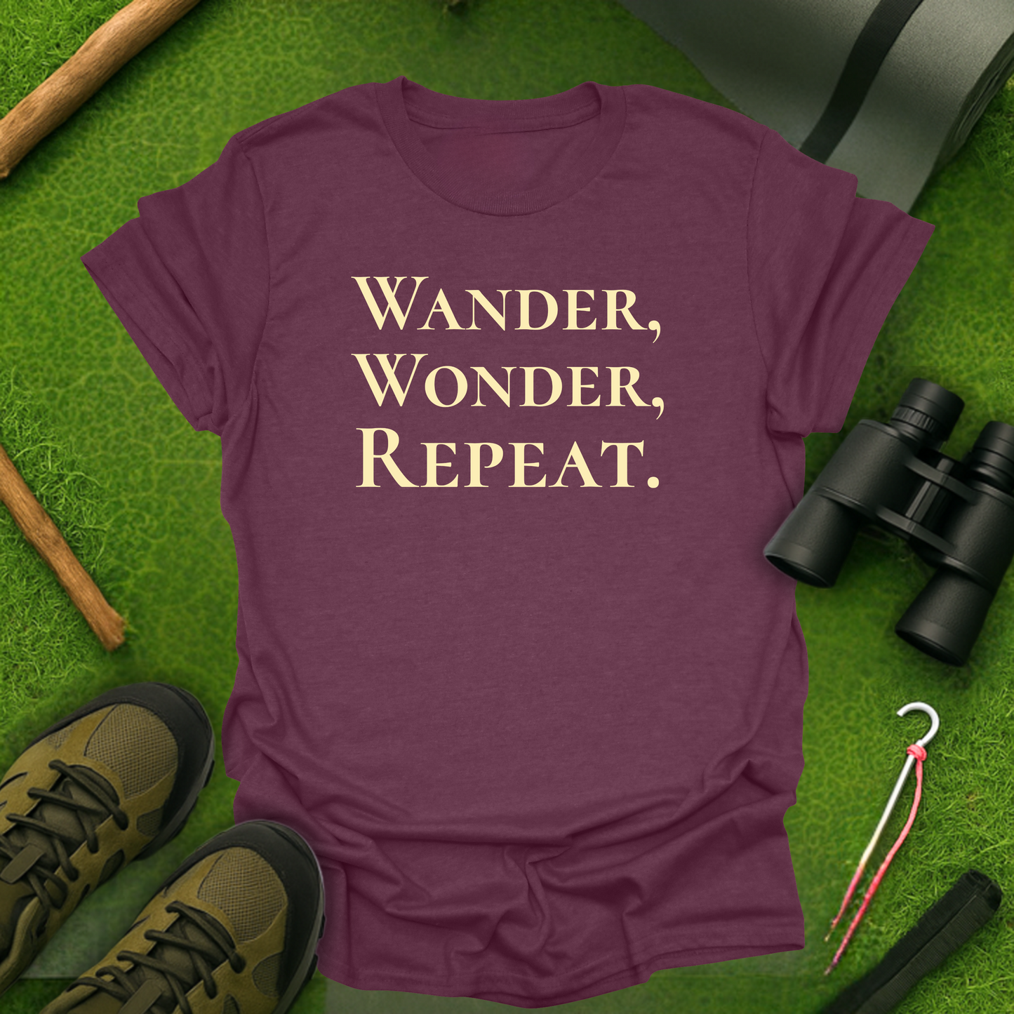 Wander, Wonder, Repeat T-Shirt