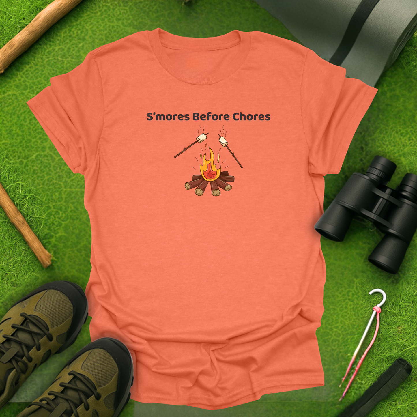 S'mores Before Chores T-Shirt