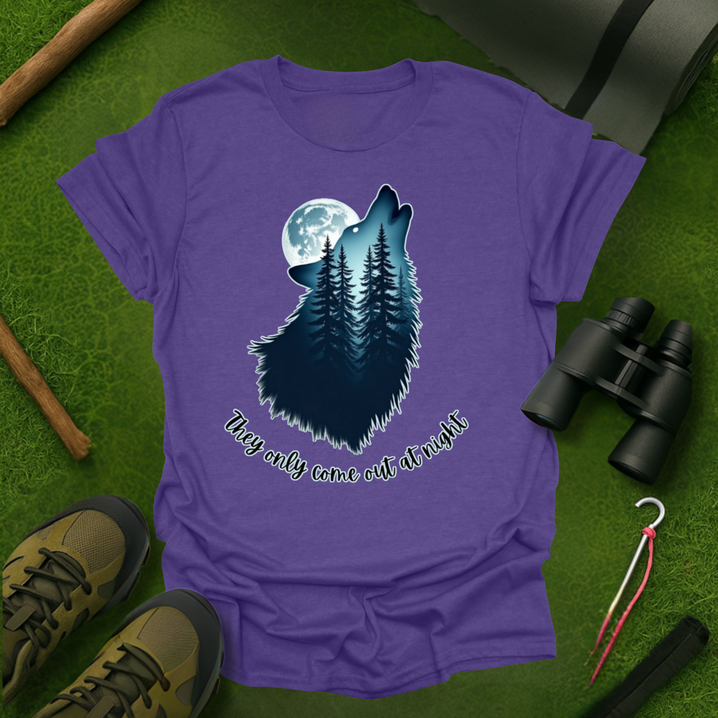 'They Only Come Out At Night' T-Shirt
