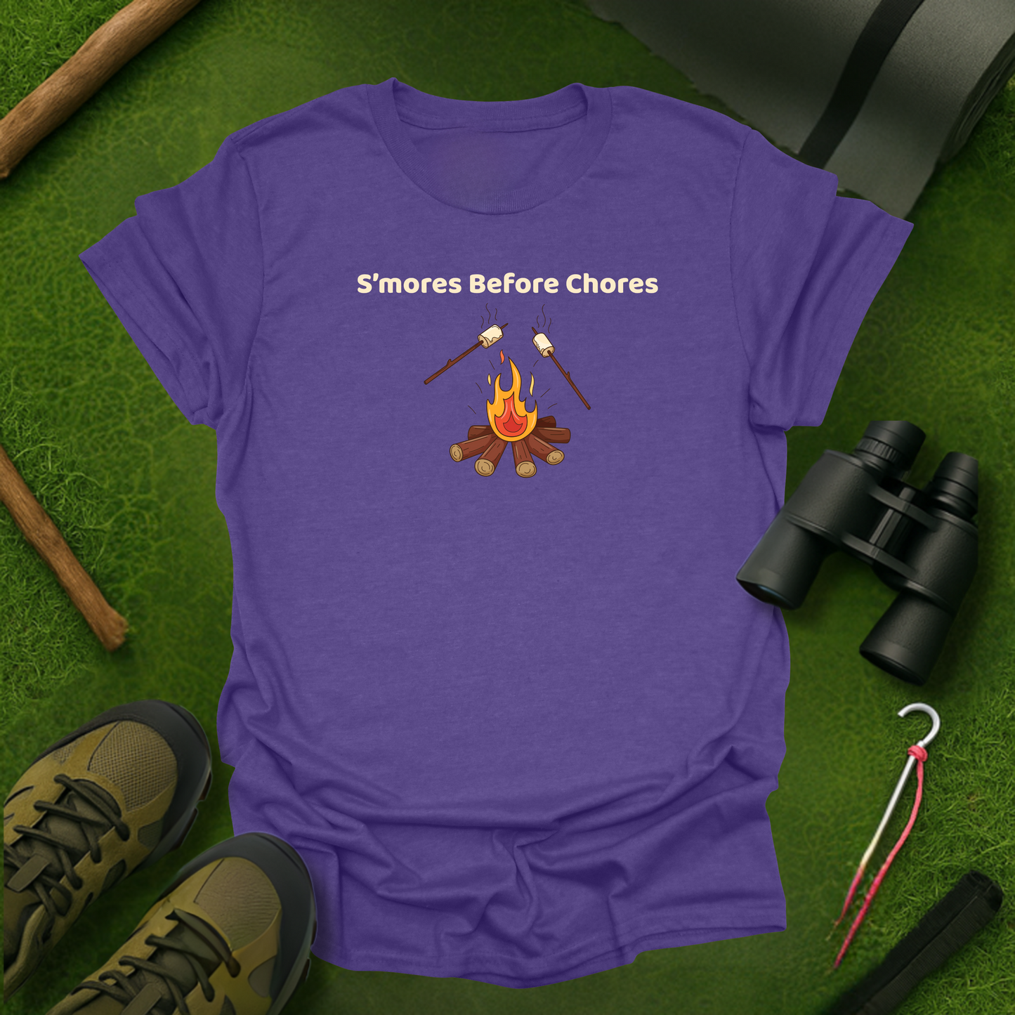 S'mores Before Chores T-Shirt