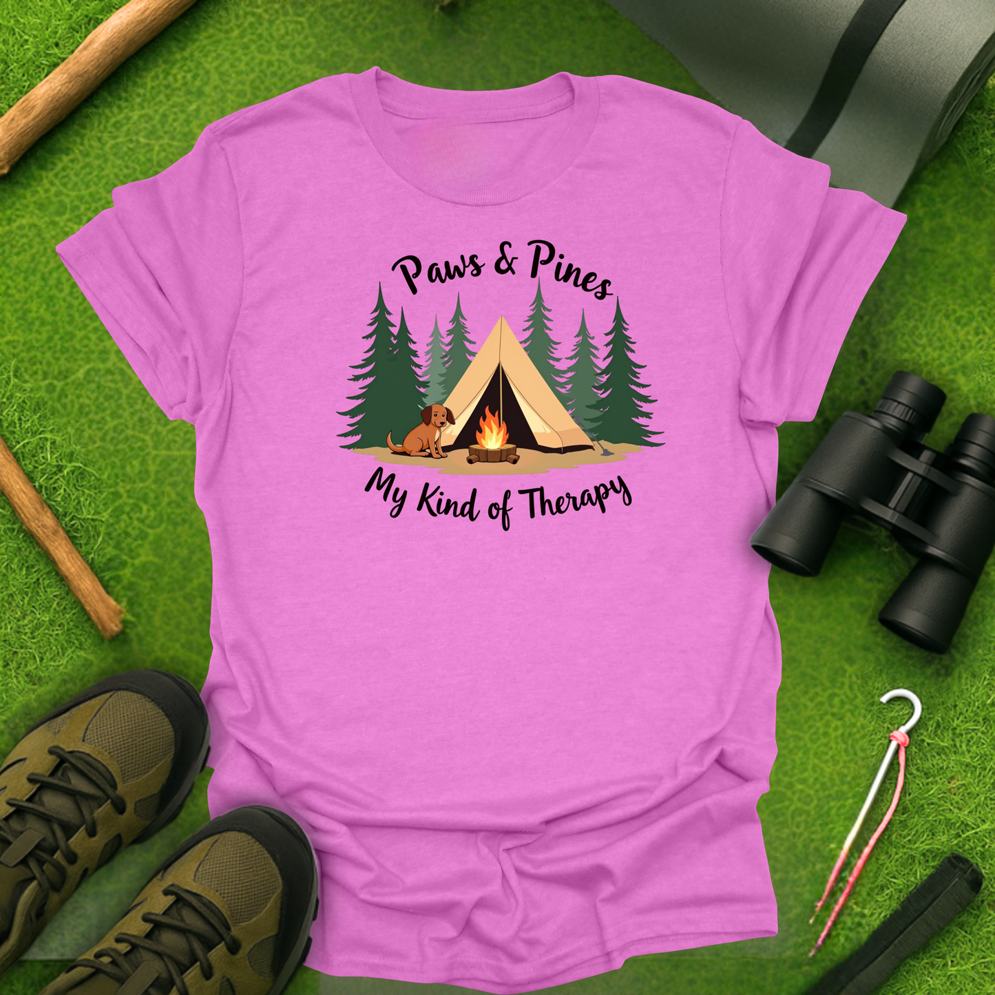 'Paws & Pines' T-Shirt