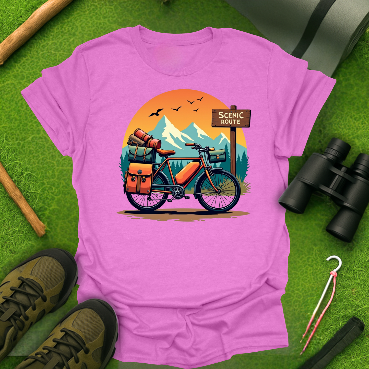 'Scenic Route' T-Shirt