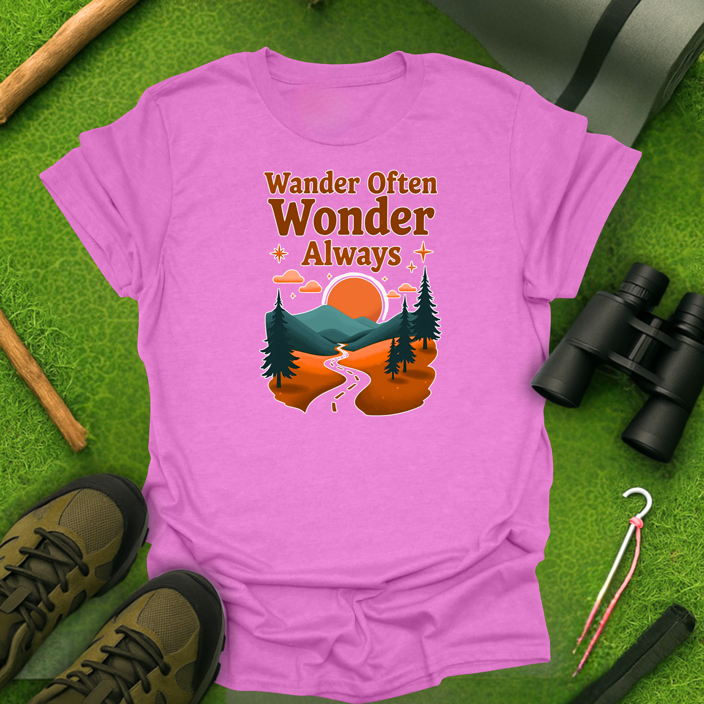 'Wander Often, Wonder Always' T-Shirt