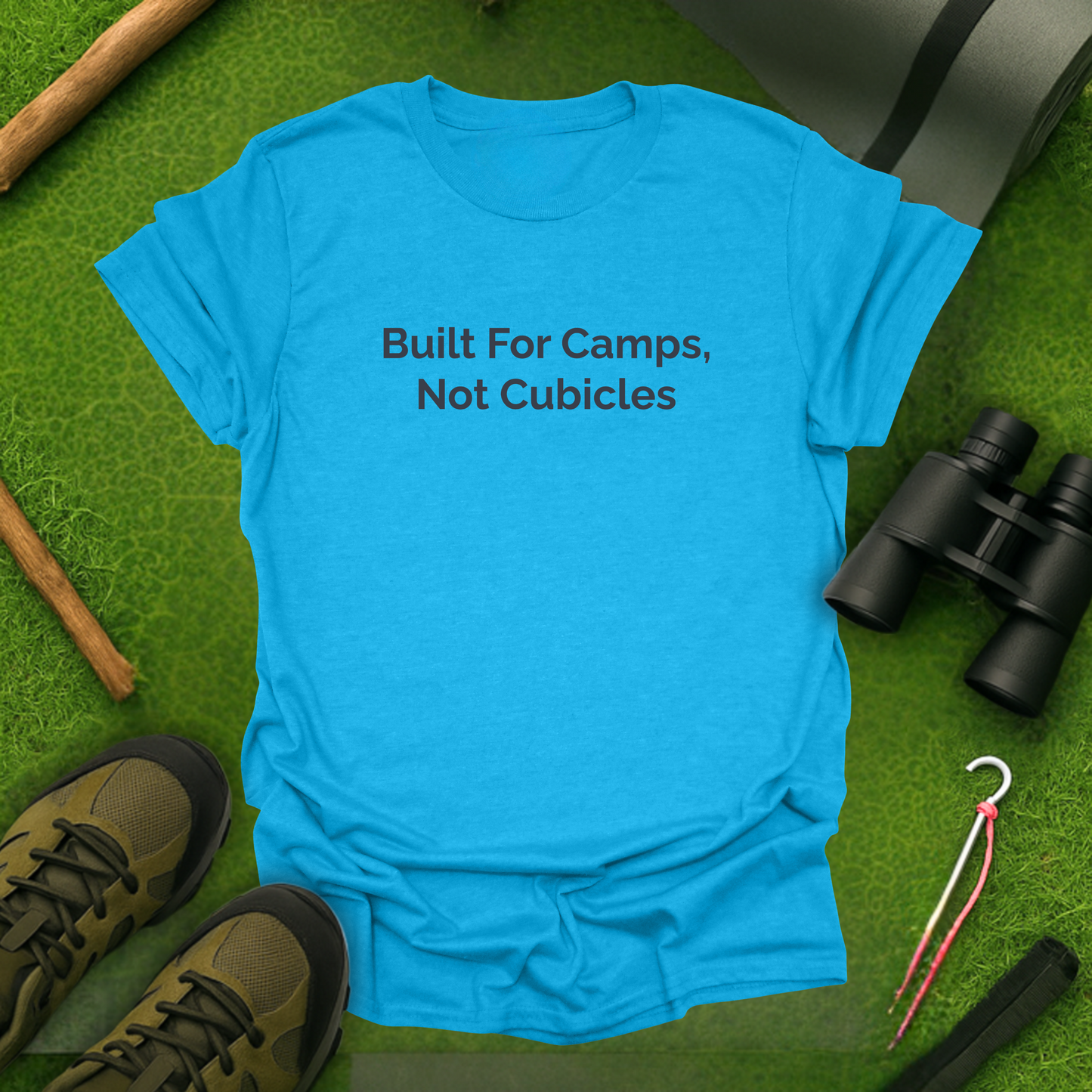Built for Camps, Not Cubicles T-Shirt