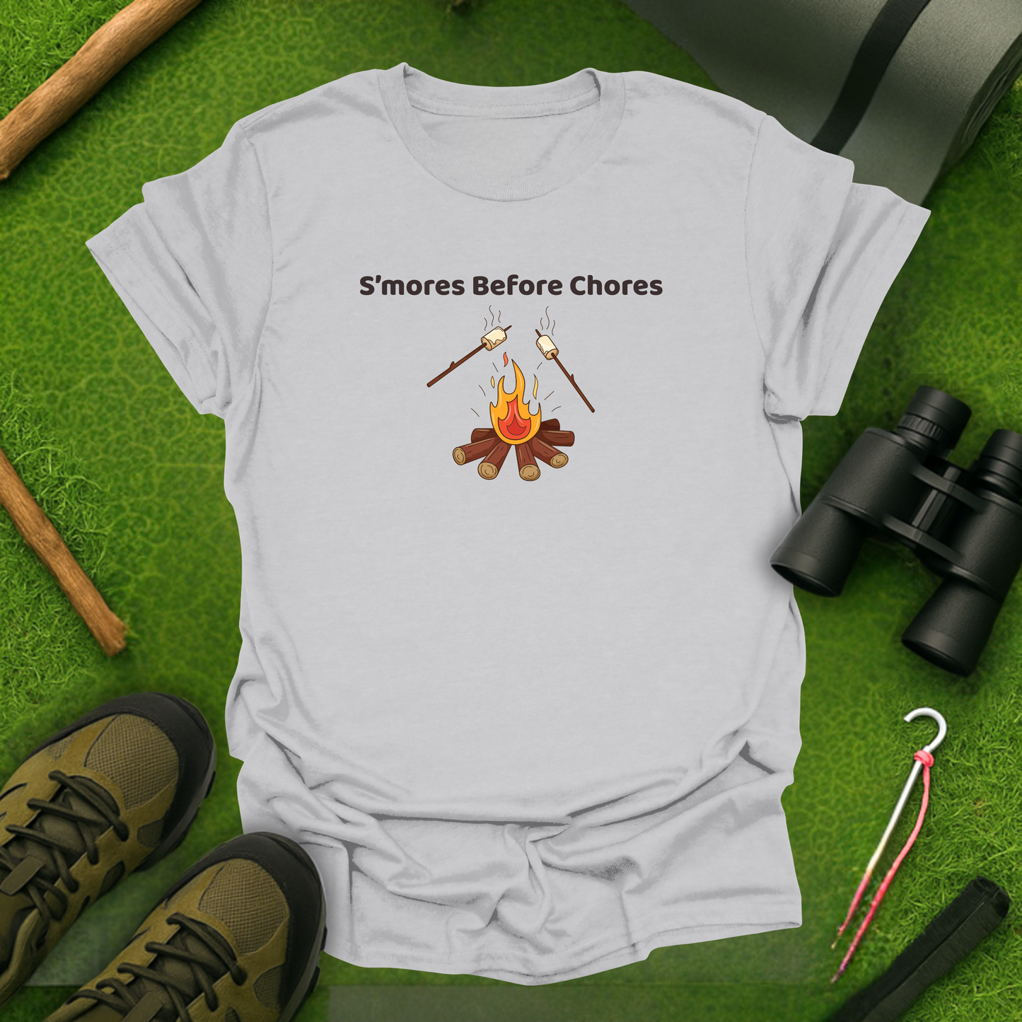 S'mores Before Chores T-Shirt