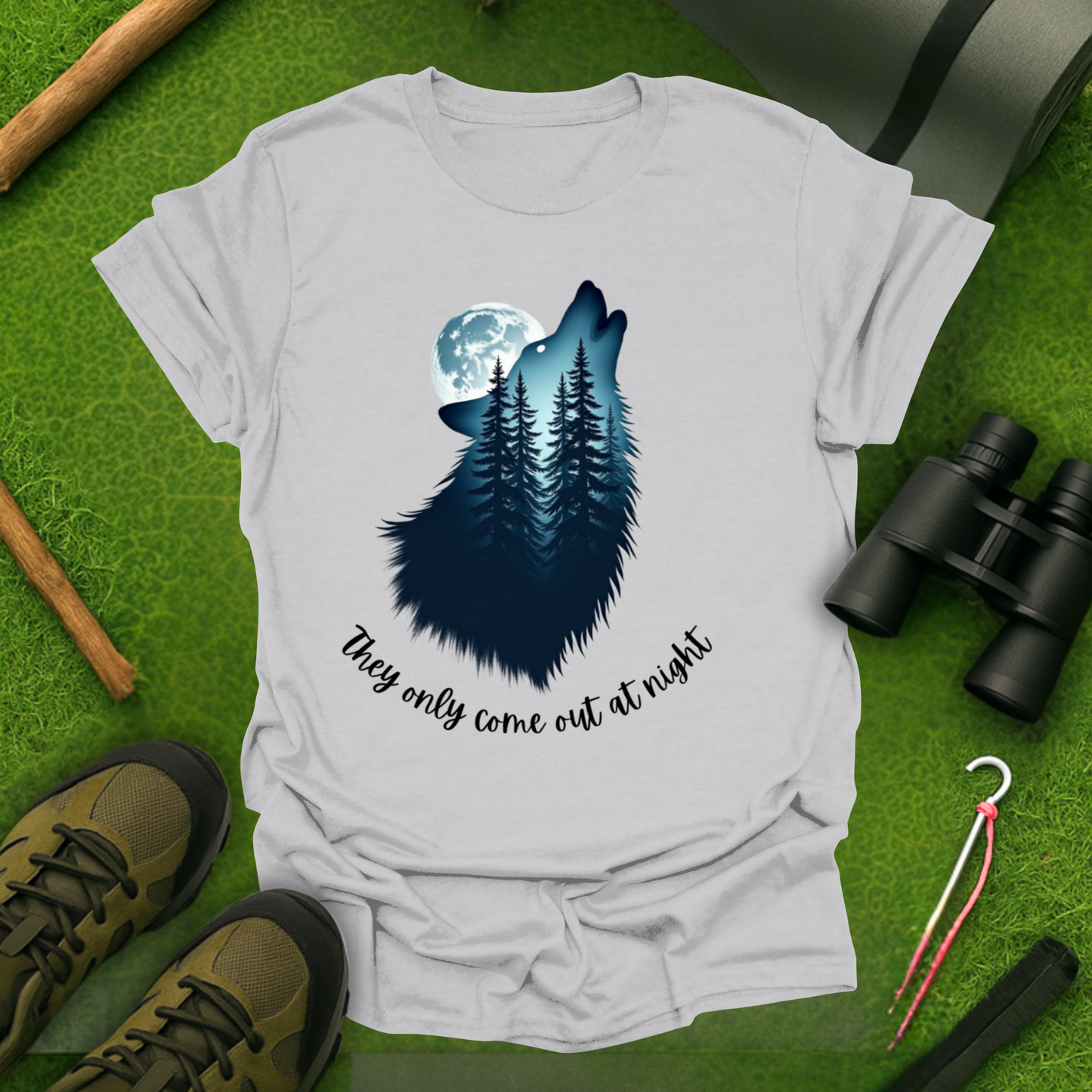'They Only Come Out At Night' T-Shirt