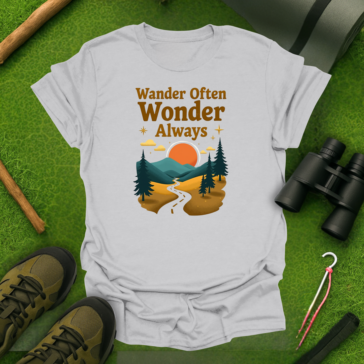 'Wander Often, Wonder Always' T-Shirt