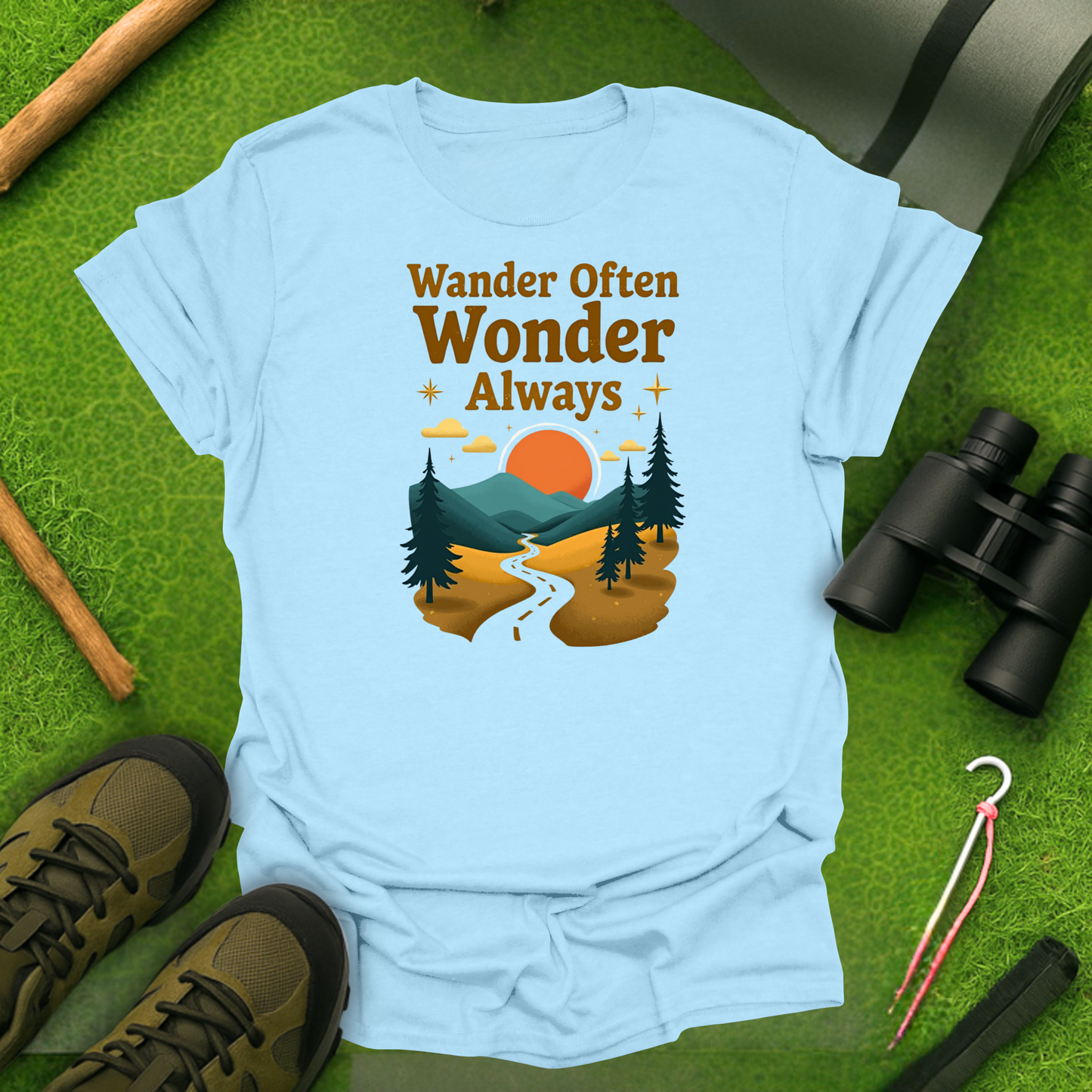 'Wander Often, Wonder Always' T-Shirt