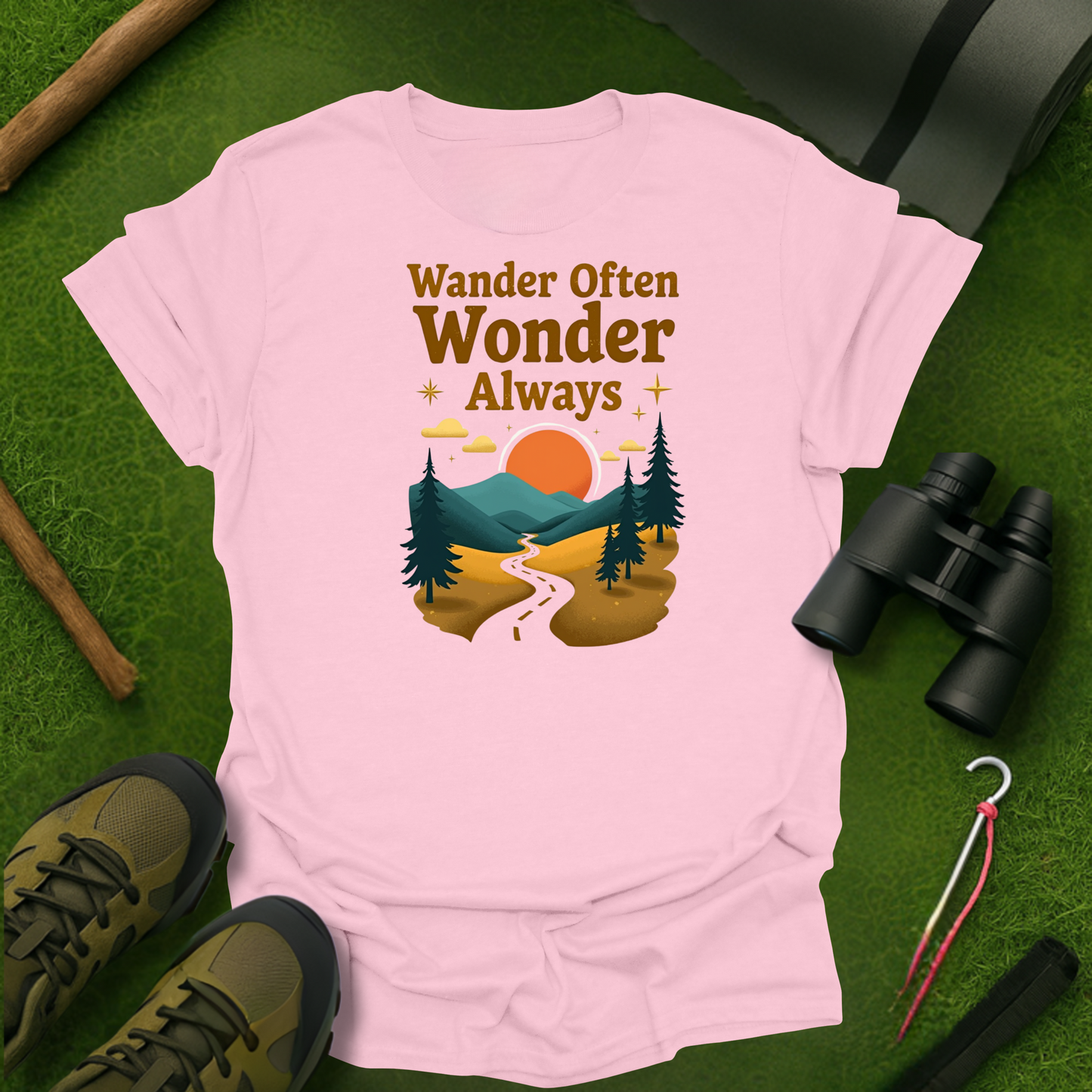 'Wander Often, Wonder Always' T-Shirt