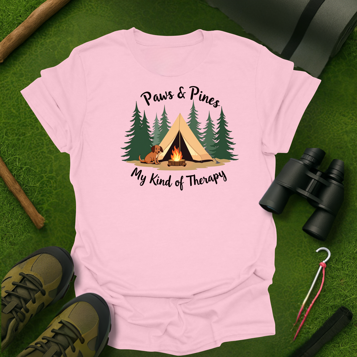'Paws & Pines' T-Shirt