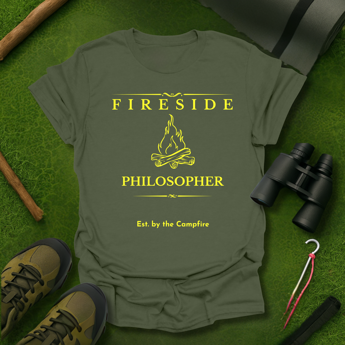 Fireside Philosopher T-Shirt
