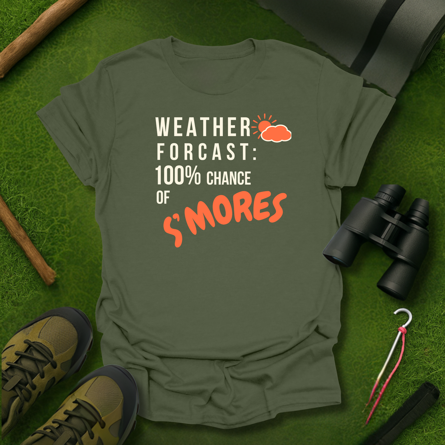100% Chance of S'mores T-Shirt