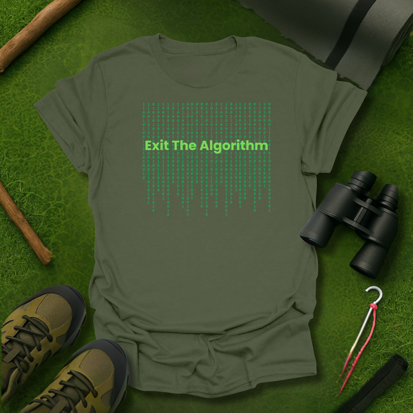 Exit the Algorithm T-Shirt