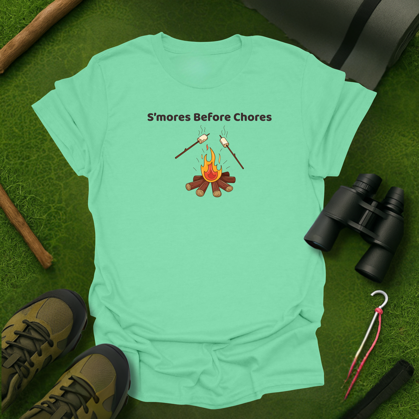S'mores Before Chores T-Shirt