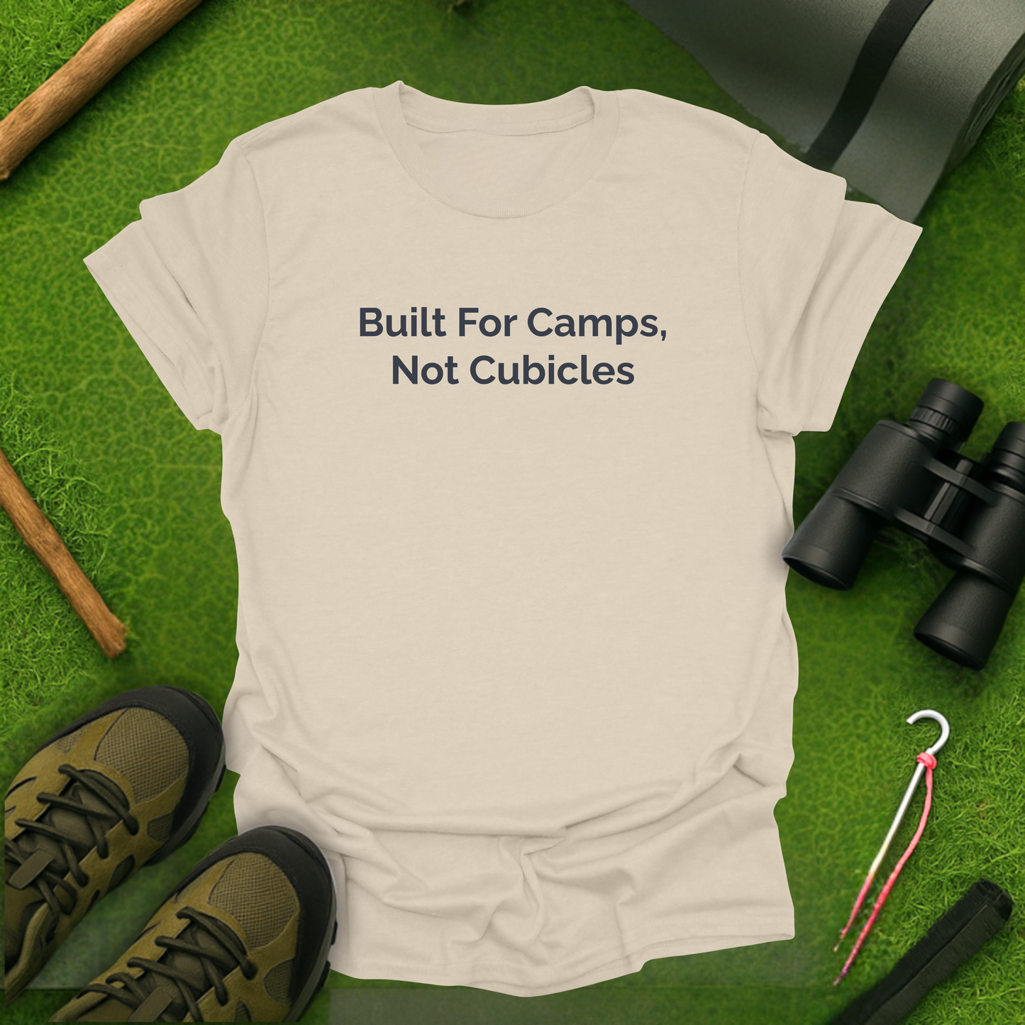 Built for Camps, Not Cubicles T-Shirt