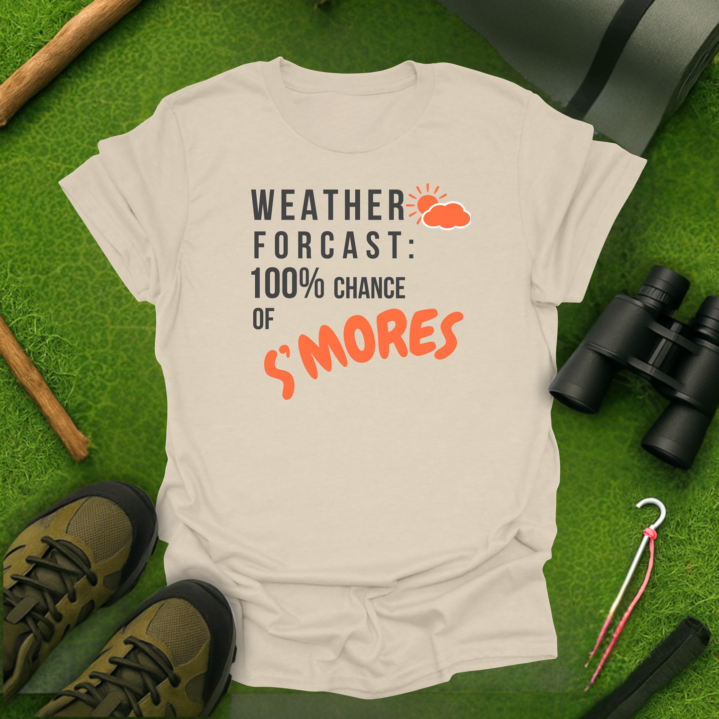 100% Chance of S'mores T-Shirt