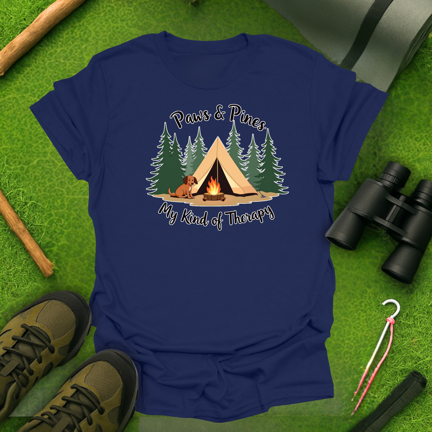 'Paws & Pines' T-Shirt