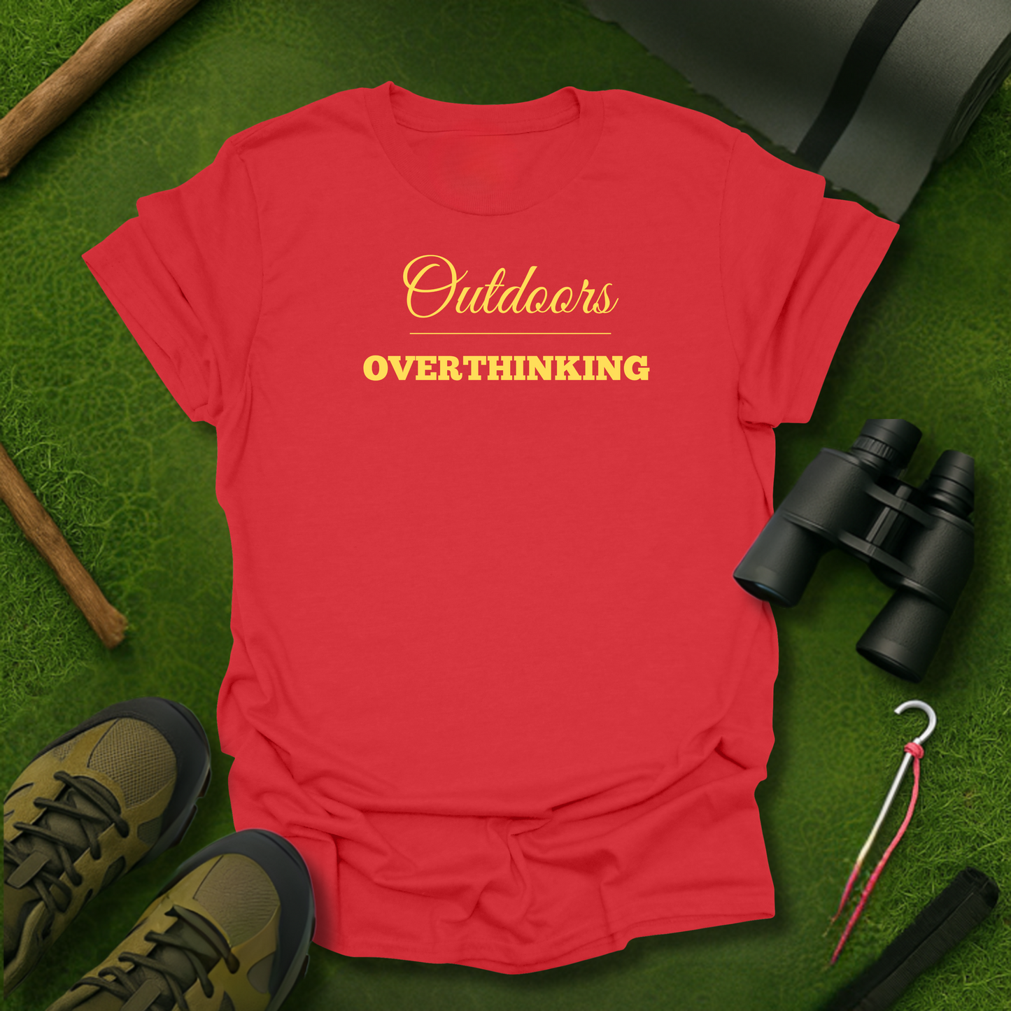 Outdoors Over Overthinking T-Shirt