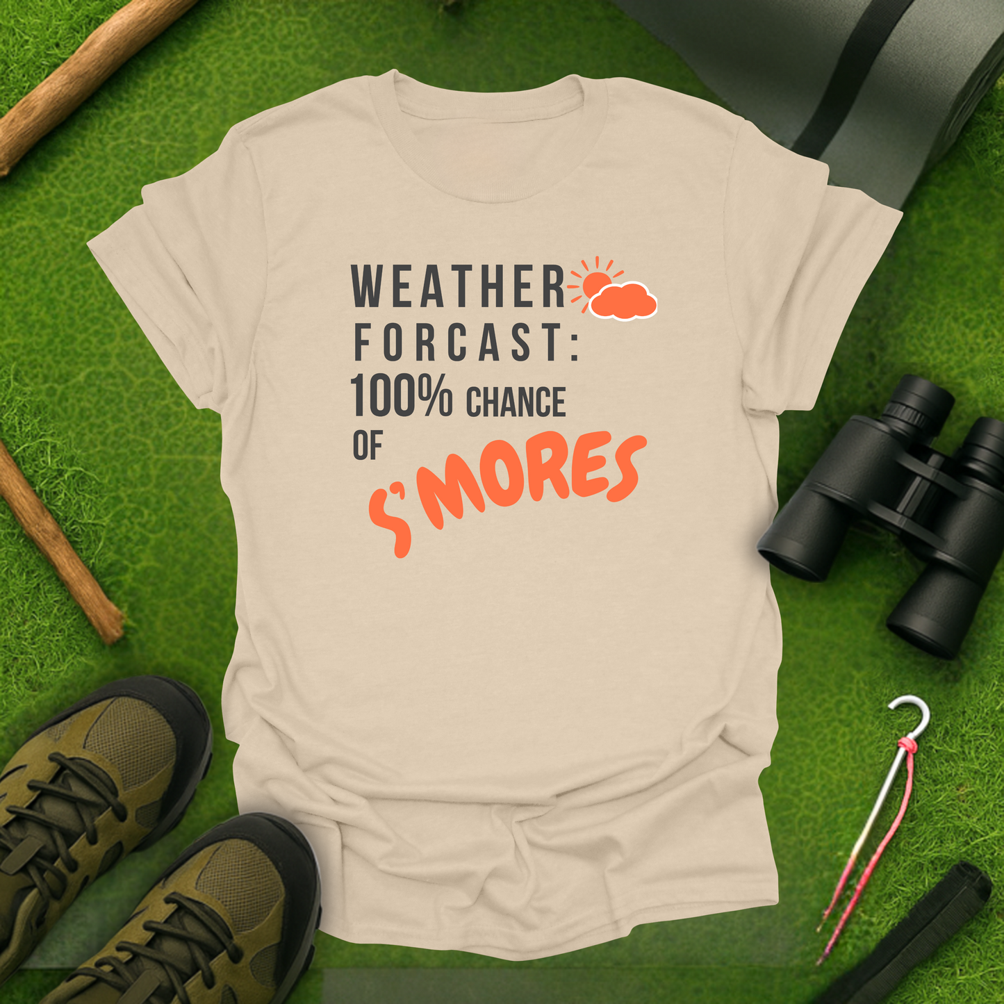 100% Chance of S'mores T-Shirt