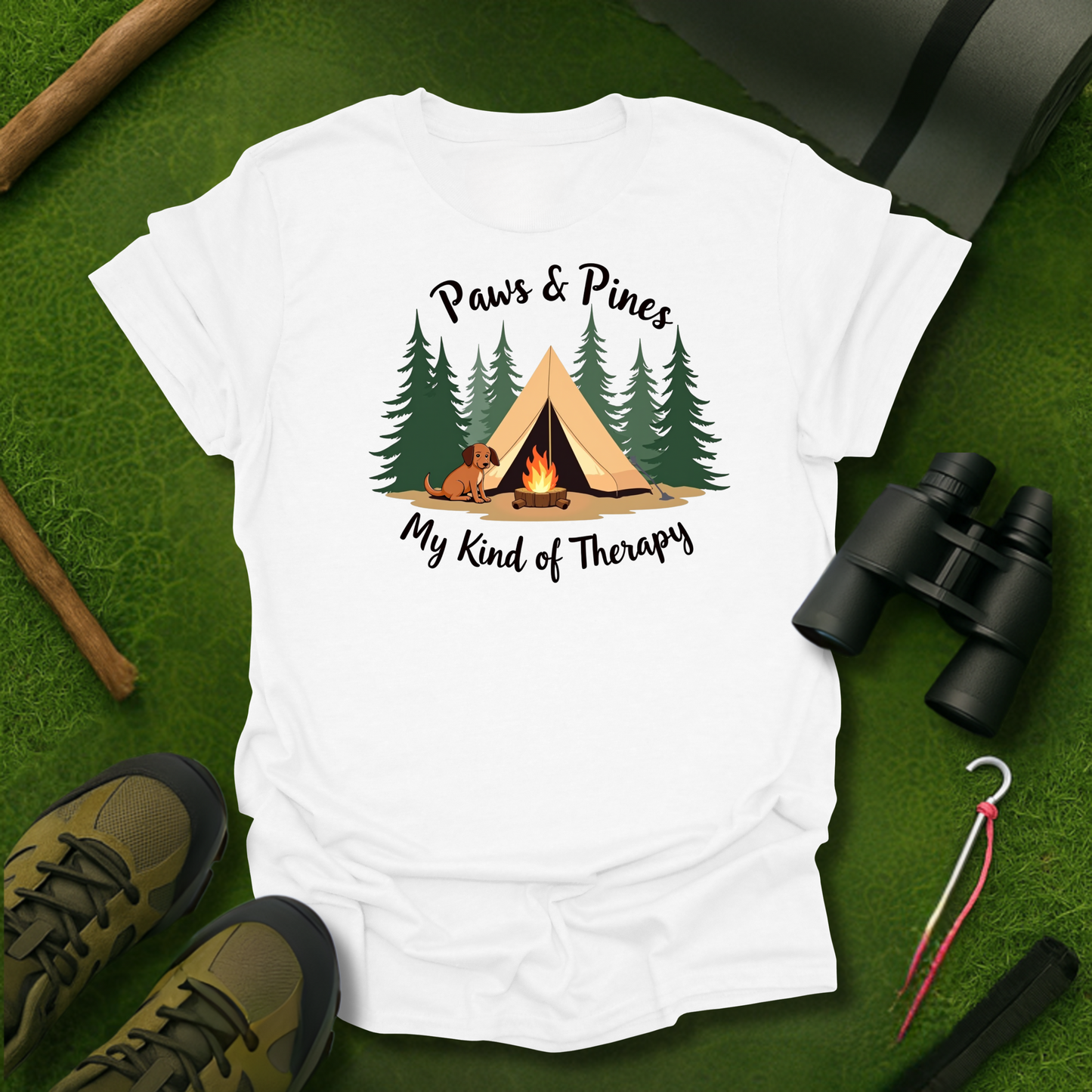 'Paws & Pines' T-Shirt