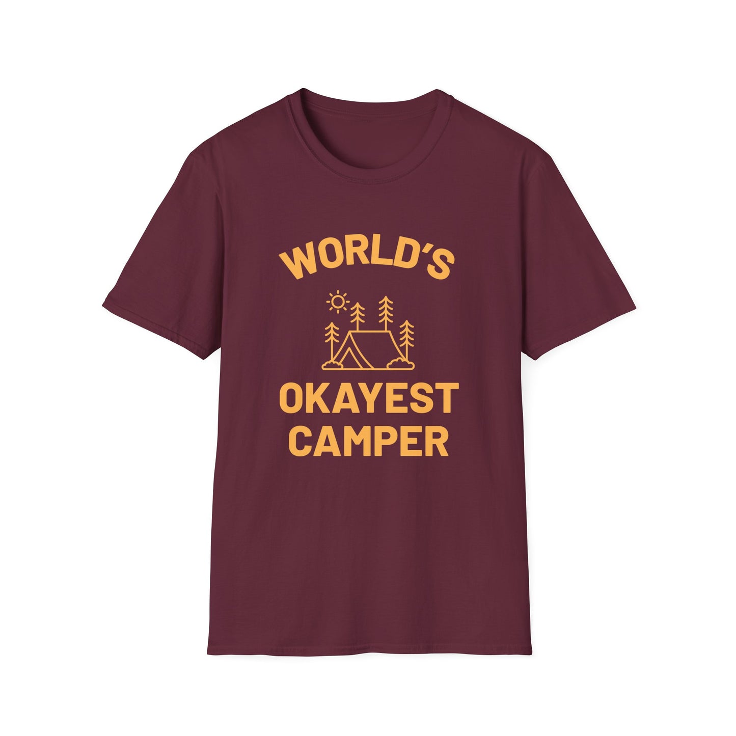 World's Okayest Camper T-Shirt