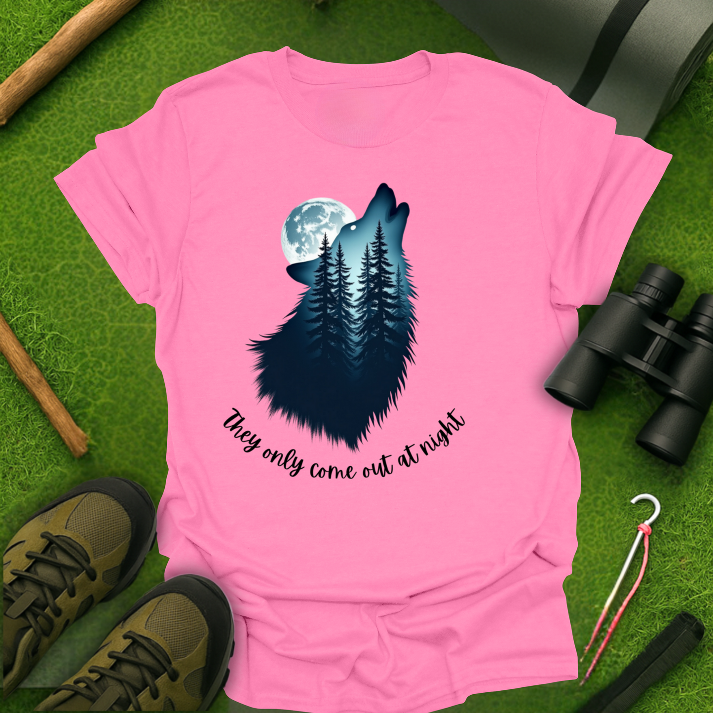 'They Only Come Out At Night' T-Shirt