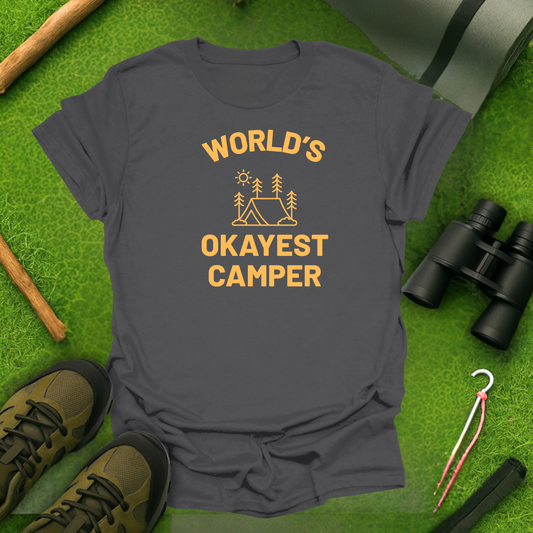 World's Okayest Camper T-Shirt