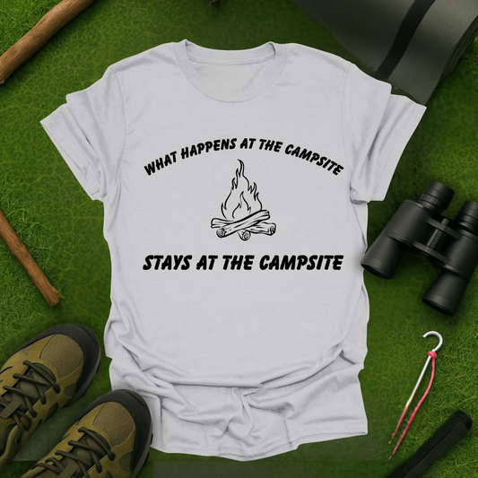 Stays At The Campfire T-Shirt