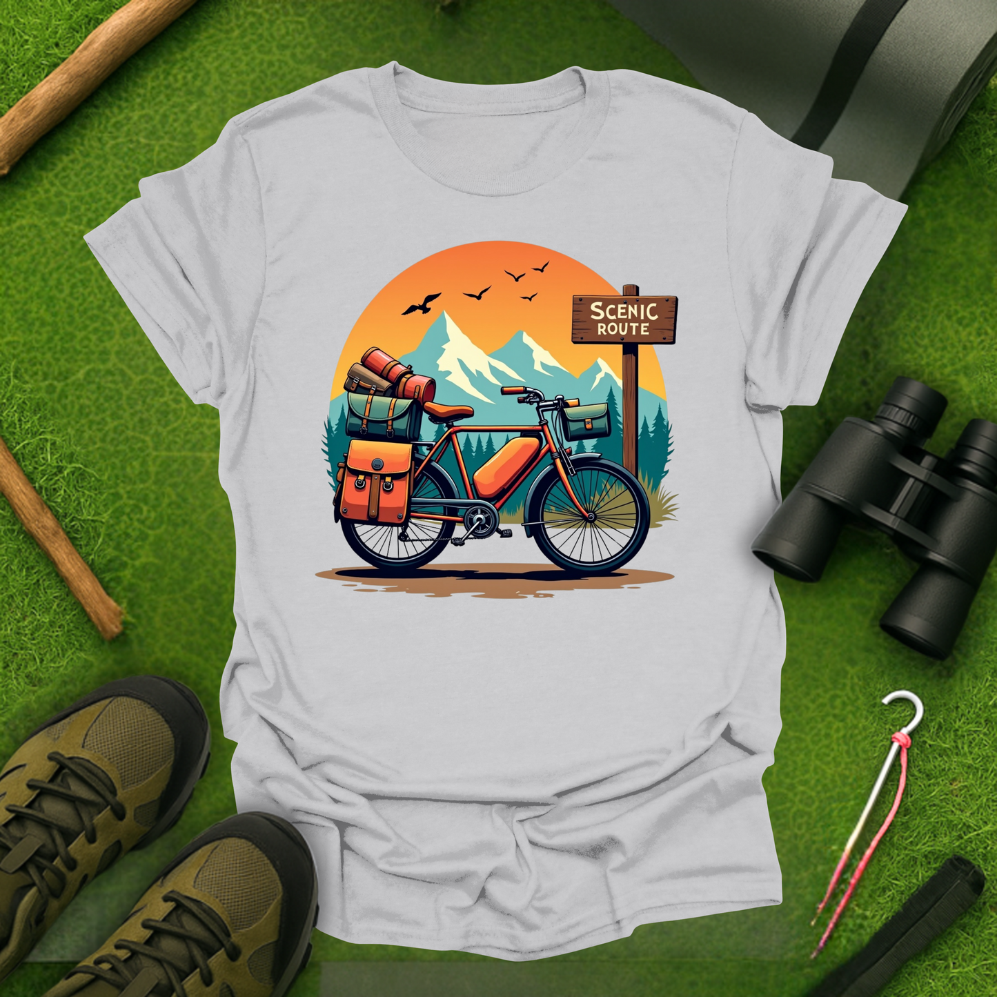 'Scenic Route' T-Shirt