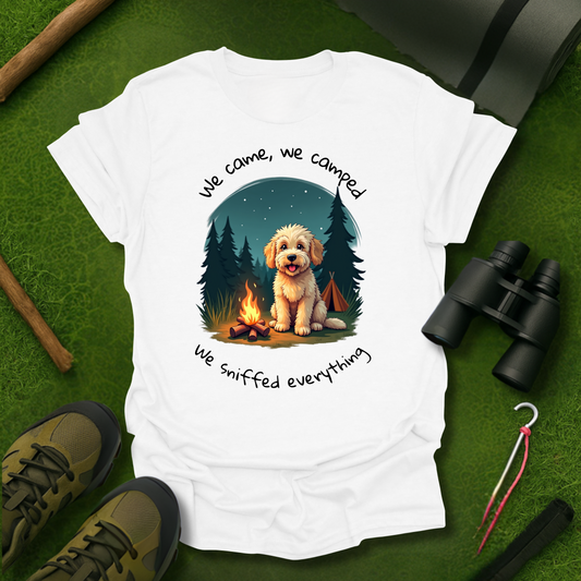 'We Came, We Camped, We Sniffed Everything' T-Shirt