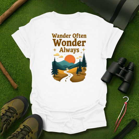 'Wander Often, Wonder Always' T-Shirt