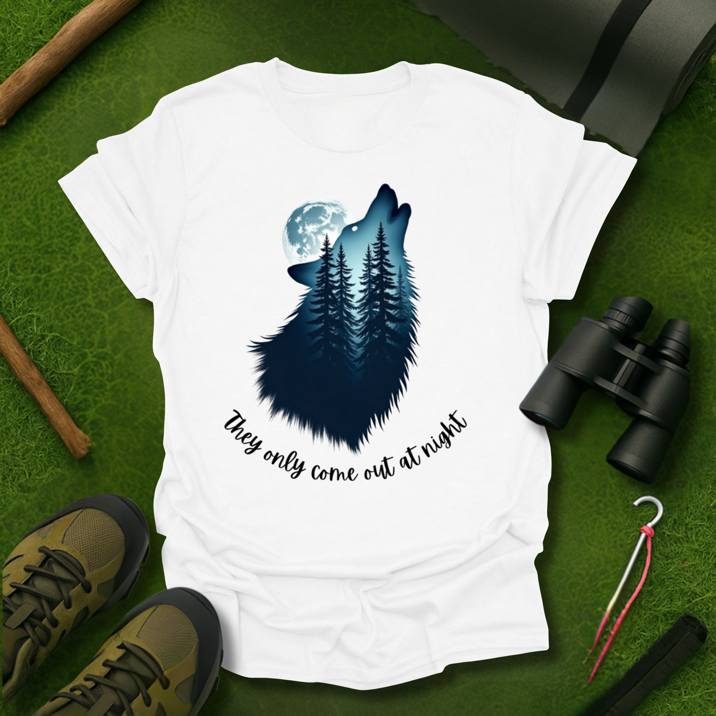 'They Only Come Out At Night' T-Shirt